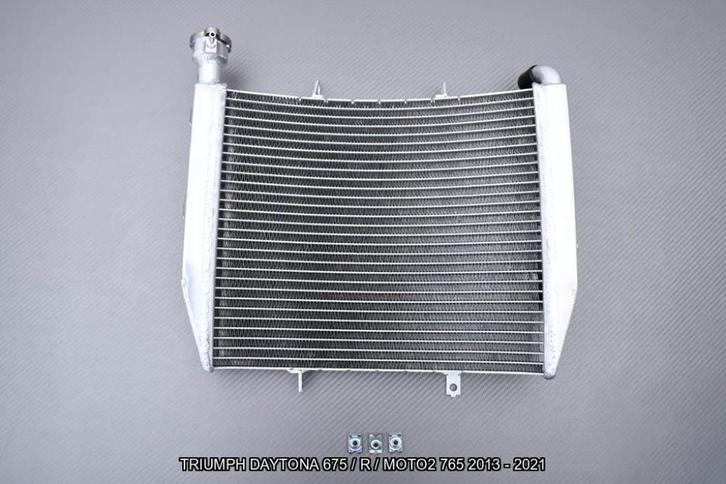 Radiateur AVDB TRIUMPH DAYTONA 675 / R / MOTO2 765 2013 2021, Motoren, Accessoires | Overige, Nieuw, Ophalen of Verzenden