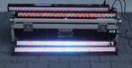 4x Showtec Light Bar RGB 8 in flightcase, Gebruikt, Ophalen