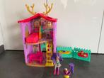 Enchantimals hertenhuis + 2 sets speelfiguren, Ophalen of Verzenden, Zo goed als nieuw, Poppenhuis