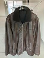 Lederen mannenjas Trapper - bruin - mt 54, Kleding | Heren, Ophalen, Maat 52/54 (L), Bruin, Gedragen