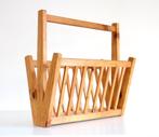 Magazine holder - Vintage Pine Krantenbak, Huis en Inrichting, Woonaccessoires | Krantenbakken en Lectuurbakken, Ophalen of Verzenden