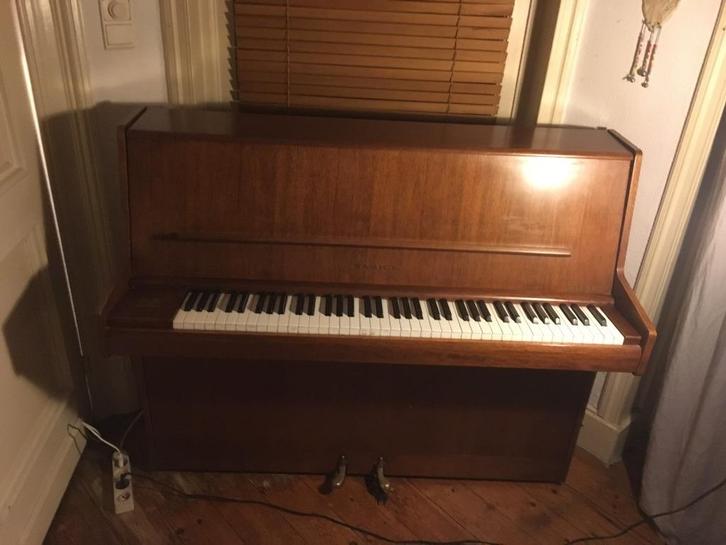 Samick piano 75 toetsen, Muziek en Instrumenten, Piano's, Gebruikt, Piano, Bruin, Ophalen