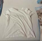 Wit t-shirt met groene letters, Kleding | Dames, T-shirts, Verzenden, Wit, Zo goed als nieuw, Korte mouw