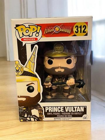 Figurine POP Movies Flash Gordon 312 Prince Vultan neuve disponible aux enchères