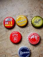 6 kroonkurken, Verzamelen, Biermerken, Ophalen of Verzenden