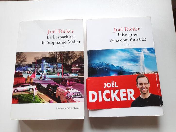 Joel Dicker 5 romans, Livres, Romans, Utilisé, Envoi