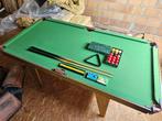 Kleine snookertafel met toebehoren, Sport en Fitness, Biljarten en Poolen, Ophalen, Gebruikt, Snookertafel