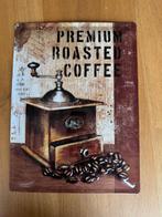 Metalen bord Nostalgic Art koffie, Ophalen, Zo goed als nieuw
