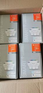 Ledvance Smart+ set van 12 slimme multicolor LED spots, Maison & Meubles, Lampes | Spots, Spot encastrable ou Spot mural, LED