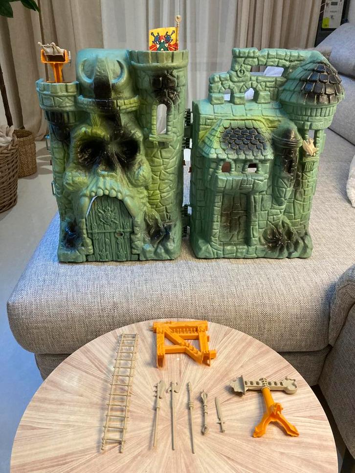 MOTU He-Man 1981 Grayskull, Kinderen en Baby's, Speelgoed | Actiefiguren, Zo goed als nieuw, Ophalen of Verzenden