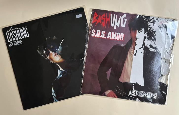 Alain Bashung - live tour 85 +  S.O.S. Amor Les Européennes, Cd's en Dvd's, Vinyl | Pop, Gebruikt, 1980 tot 2000, 12 inch, Ophalen of Verzenden
