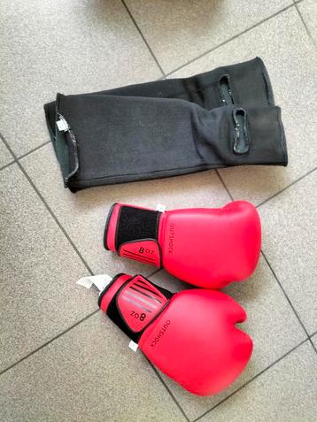 Équipement de boxe - gants de boxe et protège-jambes 