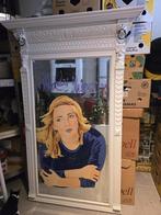 Antieke houten spiegel, Ophalen