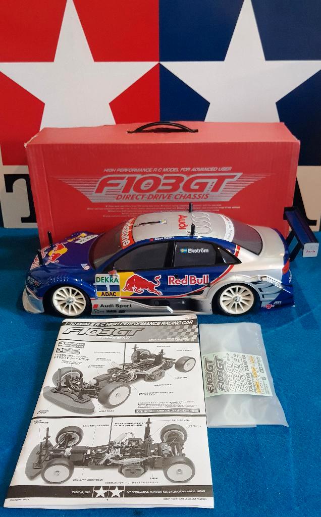 Kit châssis Vintage Tamiya F103GT (#58367) de 2006, Hobby & Loisirs créatifs, Modélisme | Radiocommandé & Téléguidé | Voitures