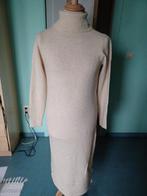 Warme   lange  jurk,  nieuw,  S/M, Maat 38/40 (M), Beige, Nieuw, Ophalen of Verzenden