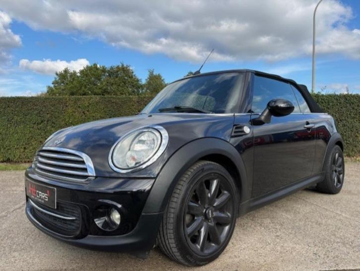 Mini Cooper Cabrio 1.6BENZINE*85000km! AIRCO/GPS/LEDER/FULL!, Auto's, Mini, Bedrijf, Te koop, Cabrio, ABS, Adaptieve lichten, Airbags