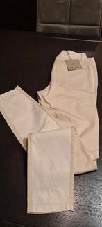 Pantalon Vila neuf simili cuir blanc et jean ivoire, Envoi, Blanc, Neuf