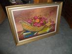 GROOTE OUDE SCHILDERIJ OP DOEK, Antiek en Kunst, Ophalen