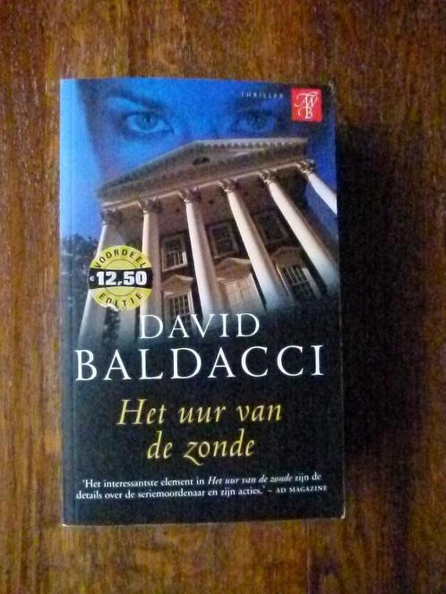 "Het uur van de zonde"  David Baldacci, Boeken, Thrillers, Gelezen, Ophalen of Verzenden