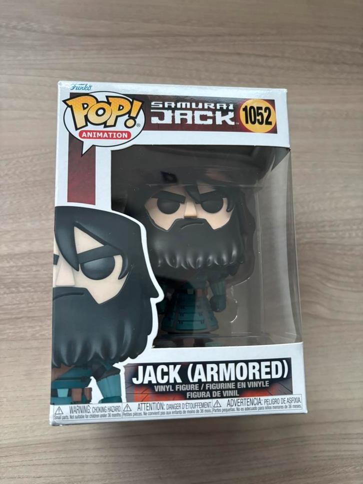 Funko Pop! Samurai Jack - Armored Jack #1052, Verzamelen, Poppetjes en Figuurtjes, Ophalen of Verzenden