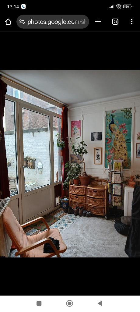 rez-de-chaussée à louer en Outremeuse, Immo, Appartements & Studios à louer, Liège (ville), 35 à 50 m²