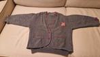 Ensemble sweat et gilet gris/rouge fille 6 ans, Ophalen, Zo goed als nieuw, Meisje, Setje