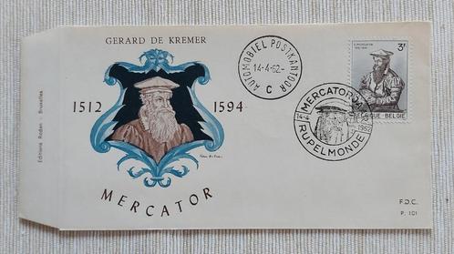 Belgium 1962 - OBP/COB 1213 - FDC - Mercator - Mint Cond., Postzegels en Munten, Postzegels | Europa | België, Gestempeld, Overig
