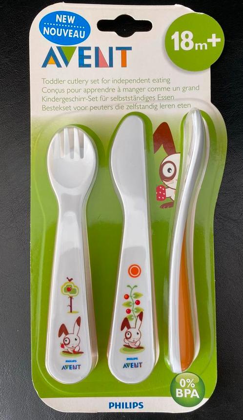 NIEUW!! Bestekset voor peuters (AVENT) Geboortecadeau idee🍄, Kinderen en Baby's, Babyvoeding en Toebehoren, Nieuw, Ophalen of Verzenden