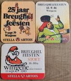 Breughel Feesten Wingene 1979, 1981, 1983 - Stella Artois, Verzamelen, Ophalen of Verzenden, Gebruikt, Overige typen