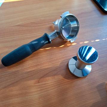 La Marzocco tamper + portafilter origineel  beschikbaar voor biedingen