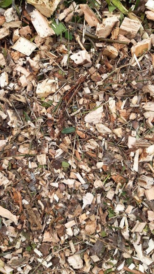 hakseling, hakselhout, Tuin en Terras, Overige Tuin en Terras, Ophalen