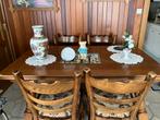 Living tafel met 6 stoelen, Huis en Inrichting, Gebruikt, Ophalen of Verzenden