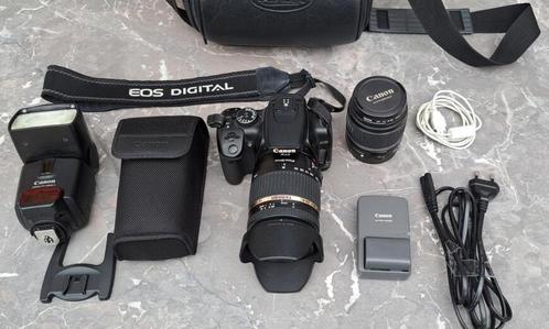 Canon EOS 400D set te koop, alles in zeer goede staat!, Audio, Tv en Foto, Fotocamera's Digitaal, Zo goed als nieuw, Spiegelreflex