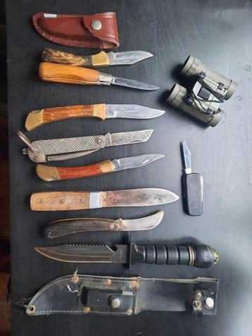 Oude collectie messen beschikbaar voor biedingen