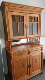 Vintage vitrinekast, Ophalen, Gebruikt, 100 tot 150 cm, Glas