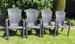 chaises de jardin robustes et confortables (4 pièces), Jardin & Terrasse, Chaises de jardin, Comme neuf, Empilable, Enlèvement