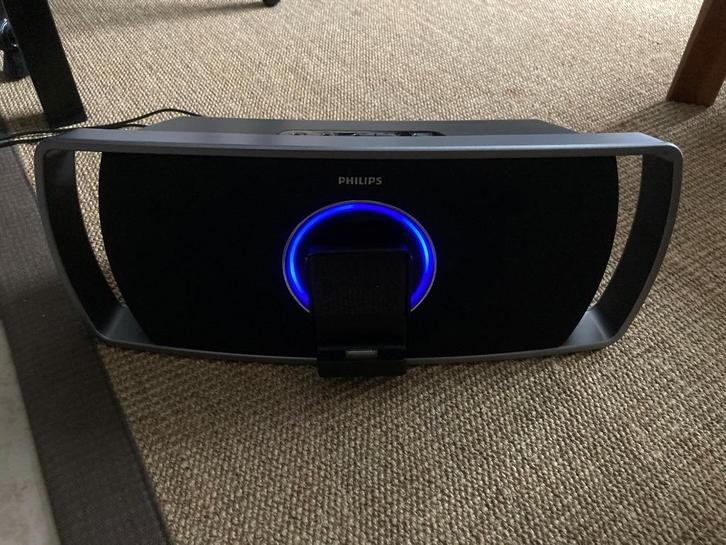 Philips Speaker Dock, Audio, Tv en Foto, Luidsprekerboxen, Gebruikt, Front, Rear of Stereo speakers, Minder dan 60 watt, Philips