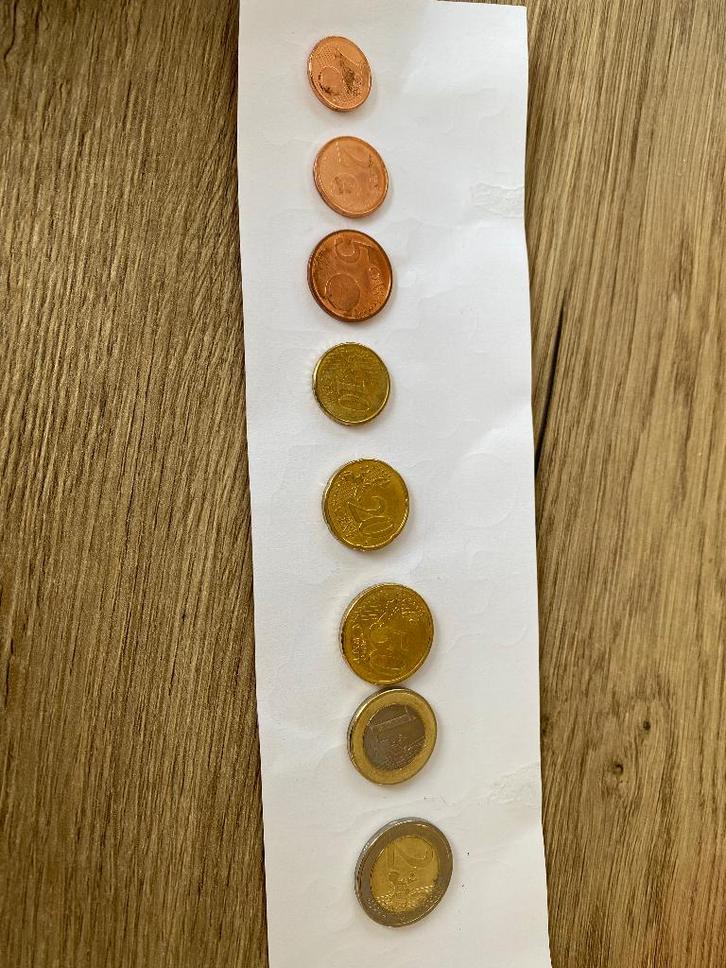 Muntenset Finland 1999-2002, Postzegels en Munten, Munten | Europa | Euromunten, Setje, Overige waardes, Finland, Ophalen of Verzenden