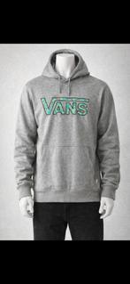 Sweat Vans gris clair ,capuche. Txs (S) TBE, Enlèvement ou Envoi, Comme neuf, Gris