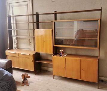 Vintage Georg Satink Freestand Wall Unit 1960s