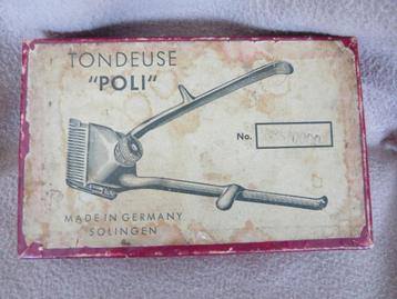 tondeuse manuelle vintage Oster Shavex/ « Poli »