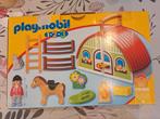 Playmobil 1.2.3 meeneem manège 70180, Kinderen en Baby's, Ophalen, Zo goed als nieuw