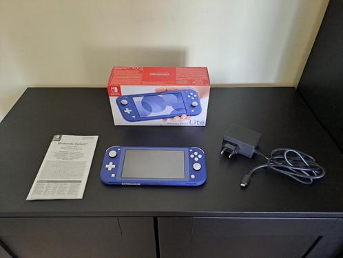 Nintendo Switch Lite Bleue NEUVE à vendre, Games en Spelcomputers, Spelcomputers | Nintendo Switch Lite, Nieuw, Overige kleuren