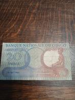 20 fr Congo 1962, Postzegels en Munten, Bankbiljetten | Nederland, Ophalen of Verzenden