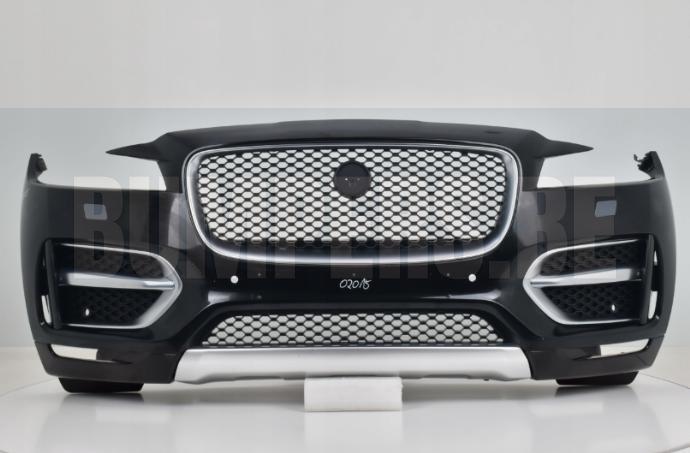 Bumper JAGUAR F-PACE FACELIFT X761 2017- R-SPORT  Voorbumper, Auto-onderdelen, Carrosserie, Bumper, Voor, Gebruikt, 6 maanden garantie