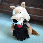 bor de wolf fabeltjeskrant handpop, Kinderen en Baby's, Speelgoed | Knuffels en Pluche, Ophalen of Verzenden, Gebruikt