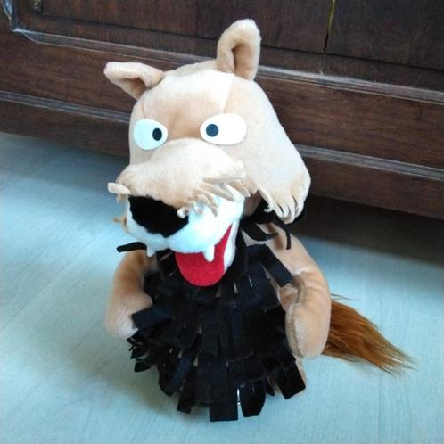 bor de wolf fabeltjeskrant handpop, Kinderen en Baby's, Speelgoed | Knuffels en Pluche, Gebruikt, Ophalen of Verzenden