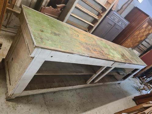 Op te maken oude winkeltoog toog comptoir opmaakprojectje, Antiek en Kunst, Curiosa en Brocante, Ophalen