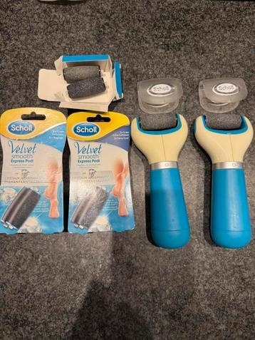 Scholl velvet voet verzorging vijl rasp, Enlèvement, Comme neuf