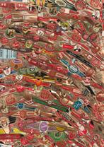 Lot de 1000 anciens bracelets à cigares, voir photos, n 12,, Utilisé, Enlèvement ou Envoi, Bagues de cigare